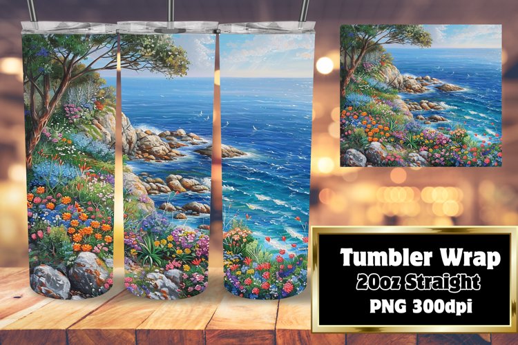 Desert Oasis Tumbler Design 20oz example image 1