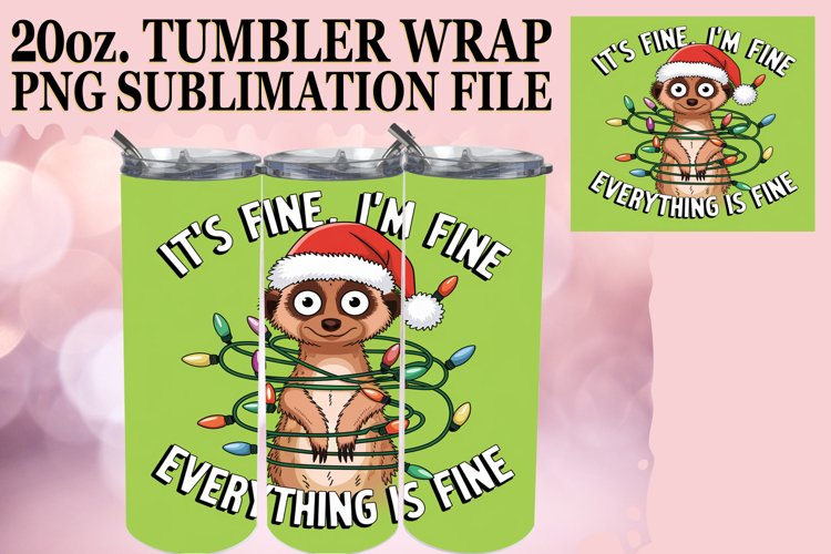 Christmas Tumbler Wrap Image 16