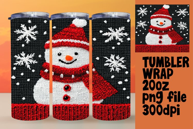 Christmas Tumbler Wrap Image 11