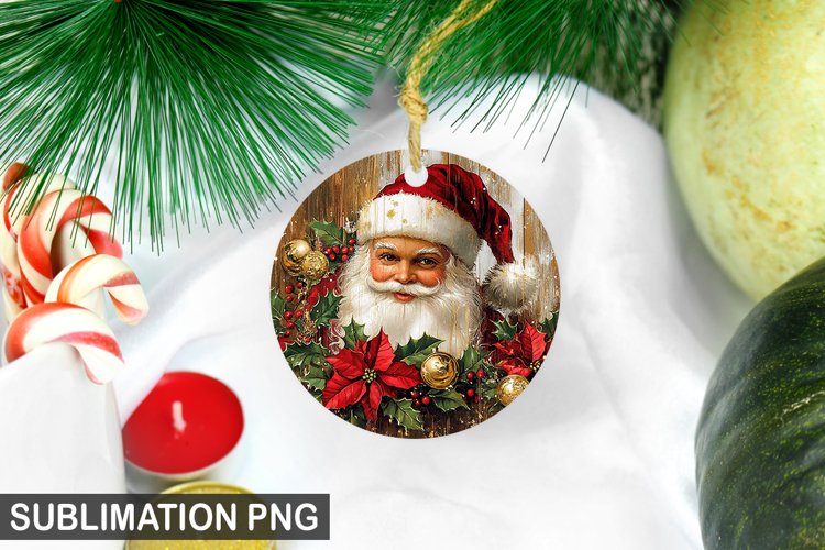 Christmas Santa Ornament | Christmas Ornaments Design