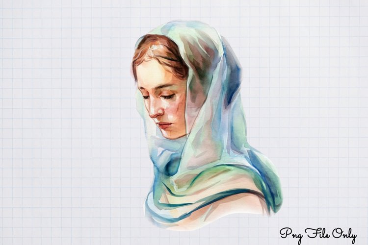 Big Bible Collection Watercolor Clipart PNG