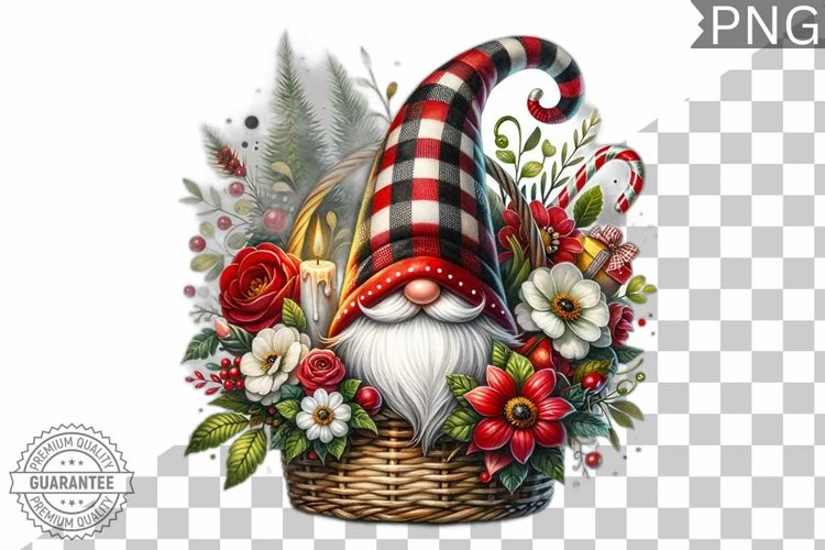 Christmas Gnome Clipart Image 6