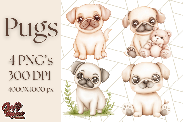 Pug Illustration Image 4