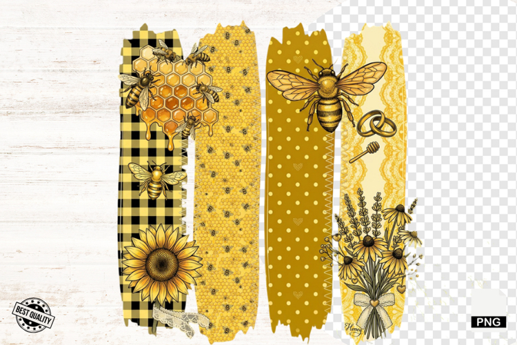 Honey Bees Clipart Image 21