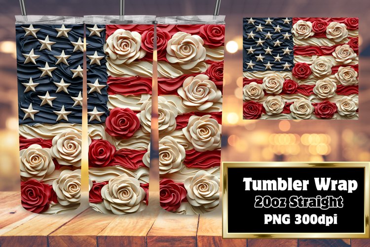 American Flag Sublimation Image 11