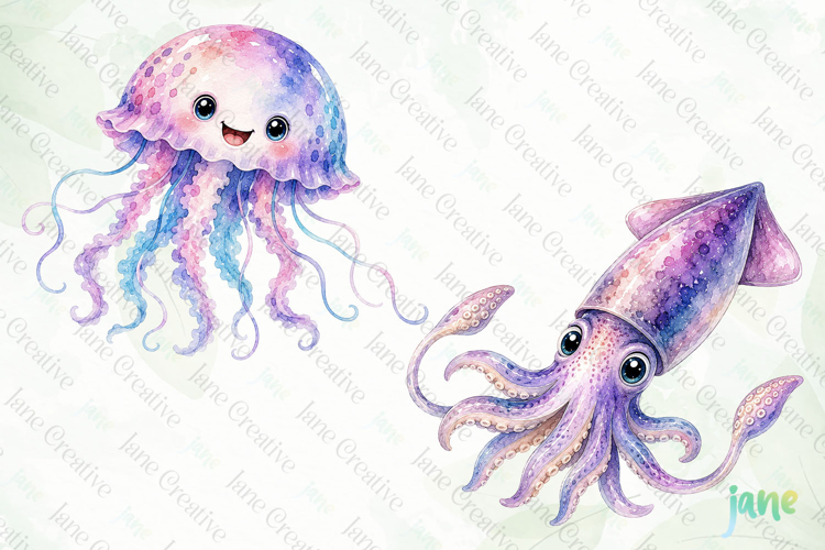 Cute Ocean Animal PNG