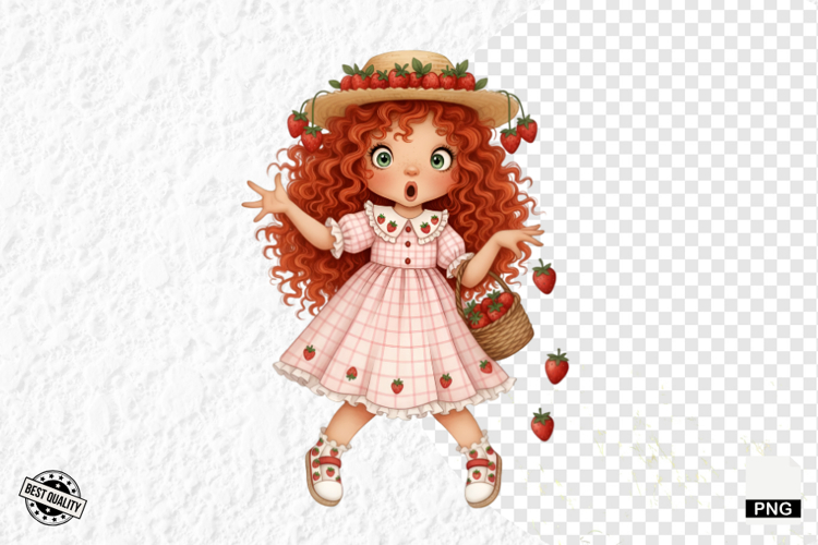Strawberries Clipart Image 5