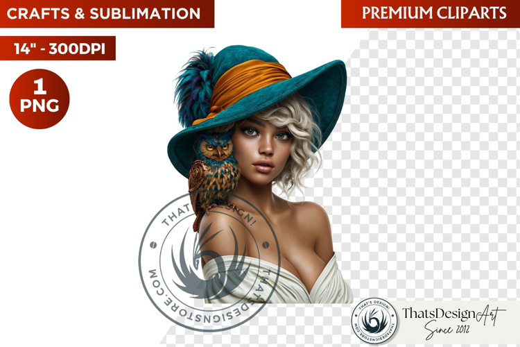 Autumn Witchcraft Clipart - Amber Spells witch PNG