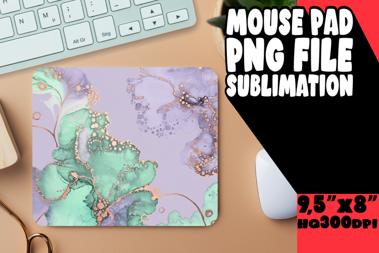 TIMELESS MOUSE MAT ARTISTIC DESIGN, Abstract Pattern