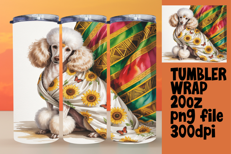 Unique 20oz Tumbler Gift Design , Cute Dog
