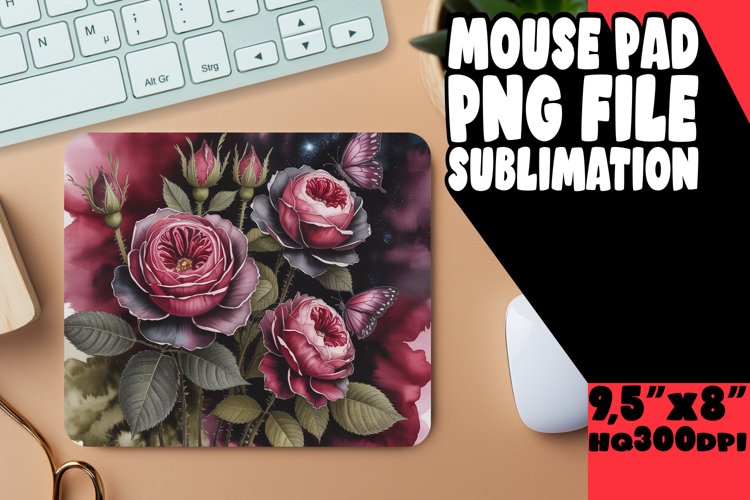 ENCHANTED MOUSE PAD GIFT INSPIRATION, Flowers