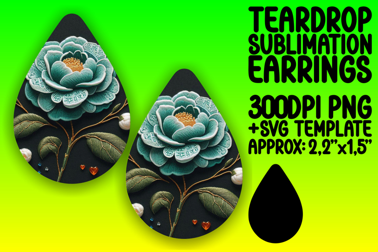 Creative Teardrop Design for Craft Projects , 3D Flower