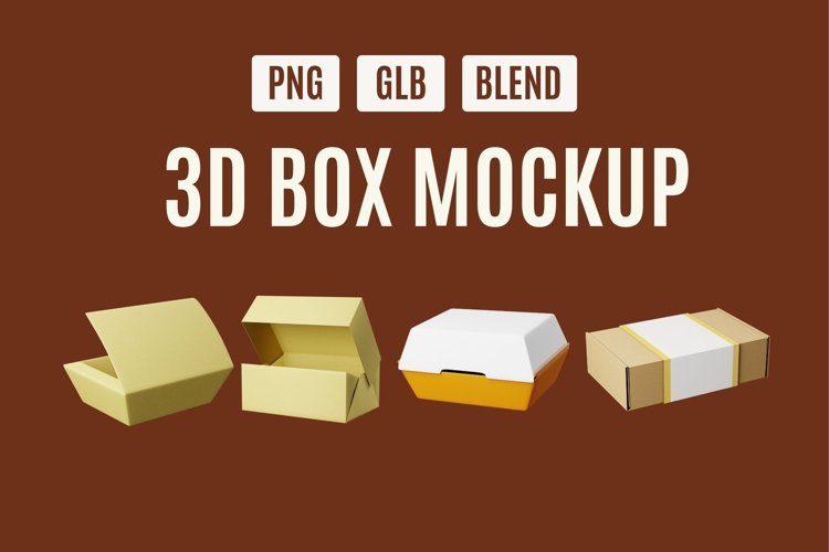 Product Box Display Set 05