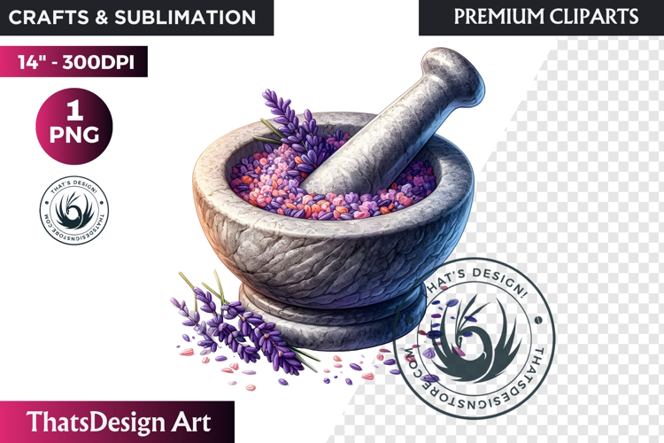 Lavender Clipart PNG, French Country Botanical sublimation