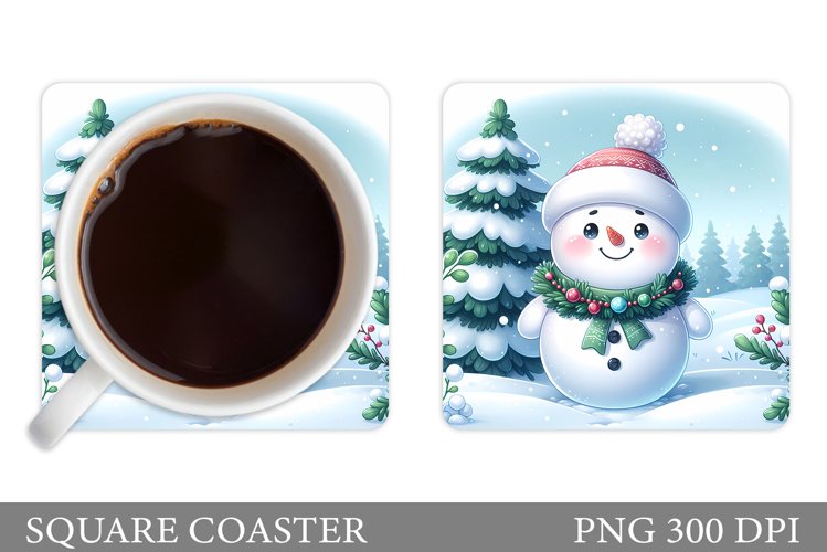 Cute Snowman Clipart Image 14