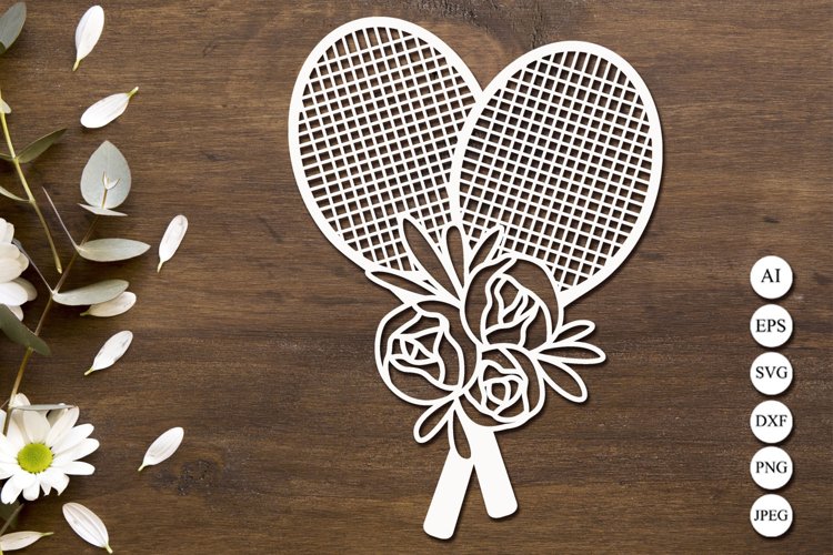 Tennis Racket Clipart Image 10