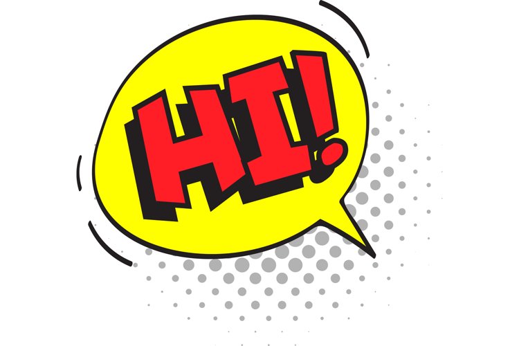 Speech Bubble Cartoon Balloon