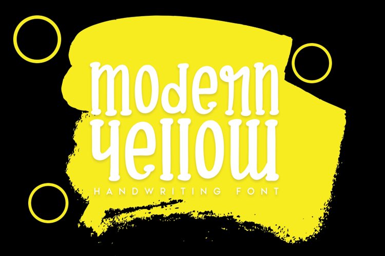 Modern Yellow example image 1