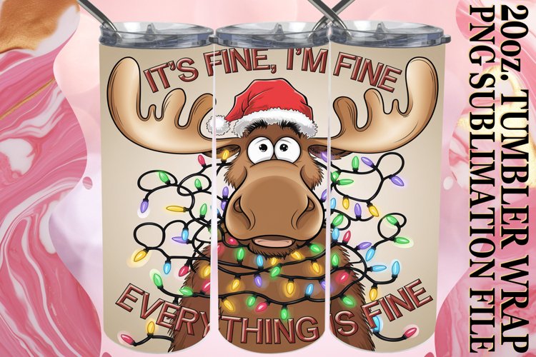 Christmas Tumbler Wrap Image 14