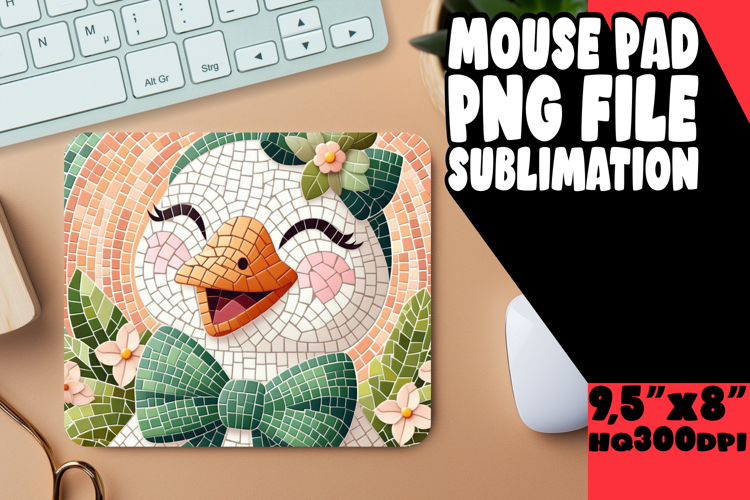 ENCHANTED DESK PAD SUBLIMATION STYLE, Goose