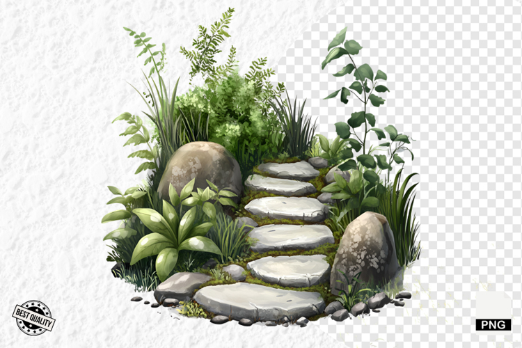 Summer Path Clipart