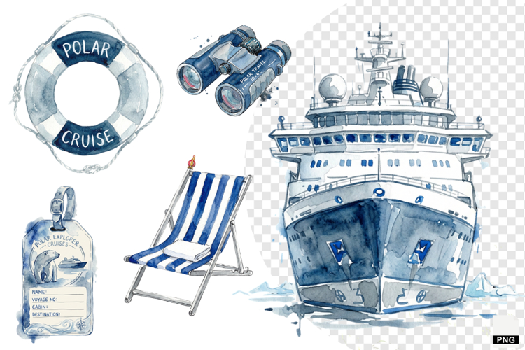 Arctic Voyage Clipart