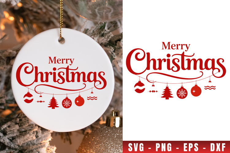 Funny Christmas Ornament Svg Image 17