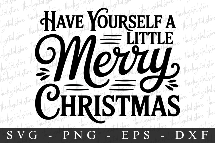 Merry Christmas Tree Svg Image 24