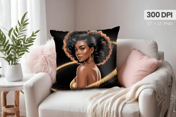 Black Girl Afro Png Image 22