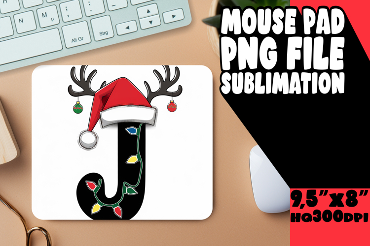 CHEERFUL desk mat Fun Sublimation, Christmas