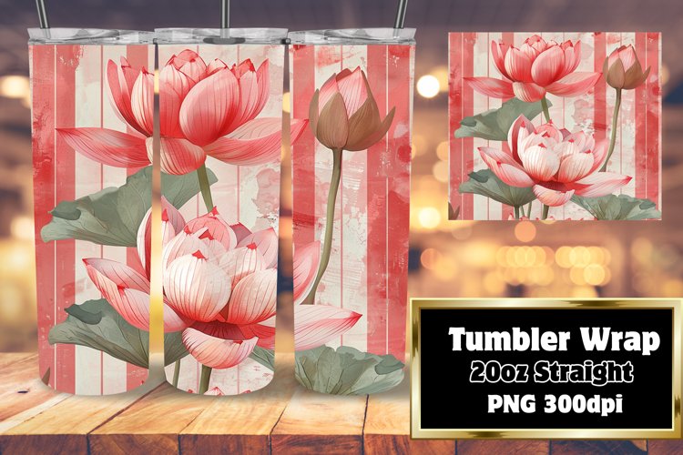 Whimsical Petal 20oz Tumbler Patterns