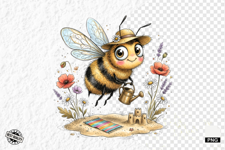 Honey Bee Clipart Image 3