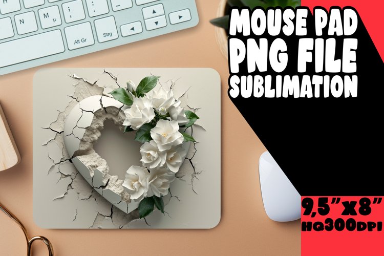 Serene Bloom Mousepad