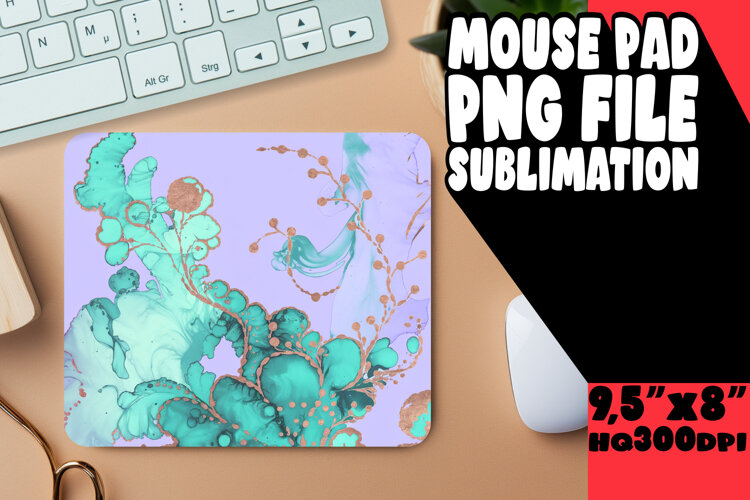 COZY DESK PAD FUN SUBLIMATION, Abstract Pattern example image 1