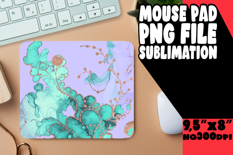 COZY DESK PAD FUN SUBLIMATION, Abstract Pattern