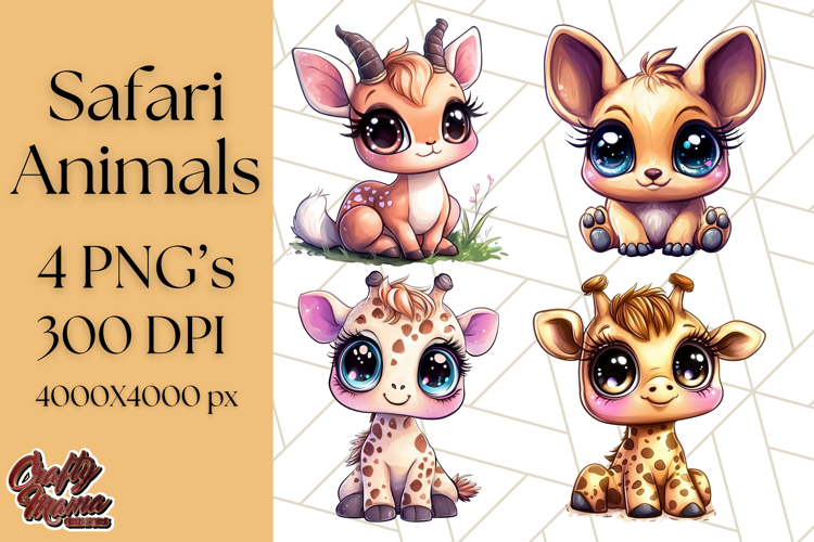 Cute Giraffe Clipart Image 23