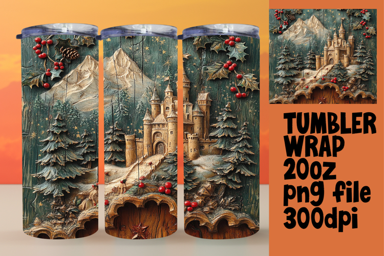 EYE-CATCHING 20oz Tumbler Design , Christmas