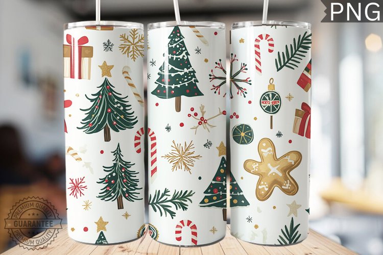 Christmas Tumbler Wrap Image 6