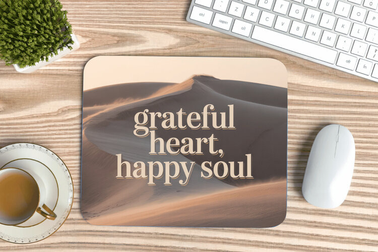 Inspirational Quotes Mouse Pad, Motivational PNG Sublimation example image 1
