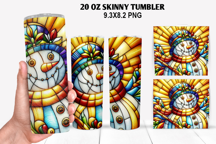Christmas Tumbler Wrap Image 2