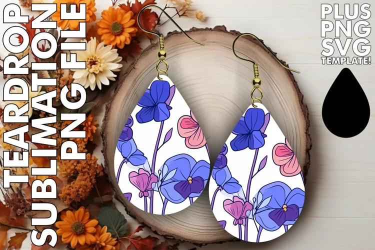 Floral Whimsy on Teardrops