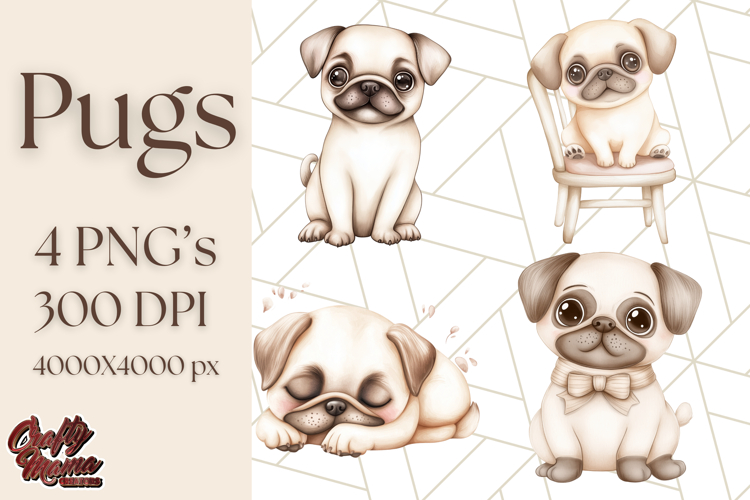 Pug Illustration Image 3