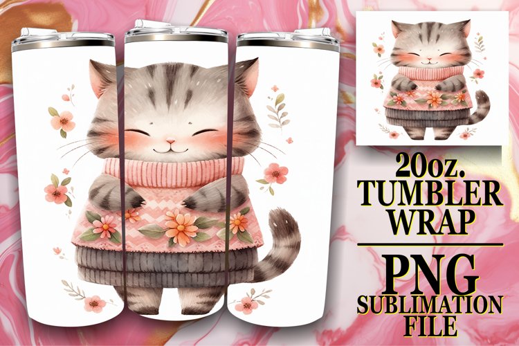 Cat Watercolor Image 18