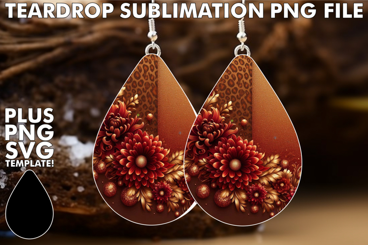 Luminous Teardrop Earrings Ideas, Leopard Prints