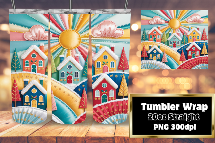 Christmas Tumbler Wrap Image 19