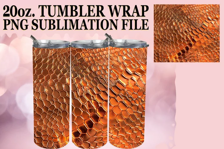 3D Quilted Effect Tumbler Sublimation