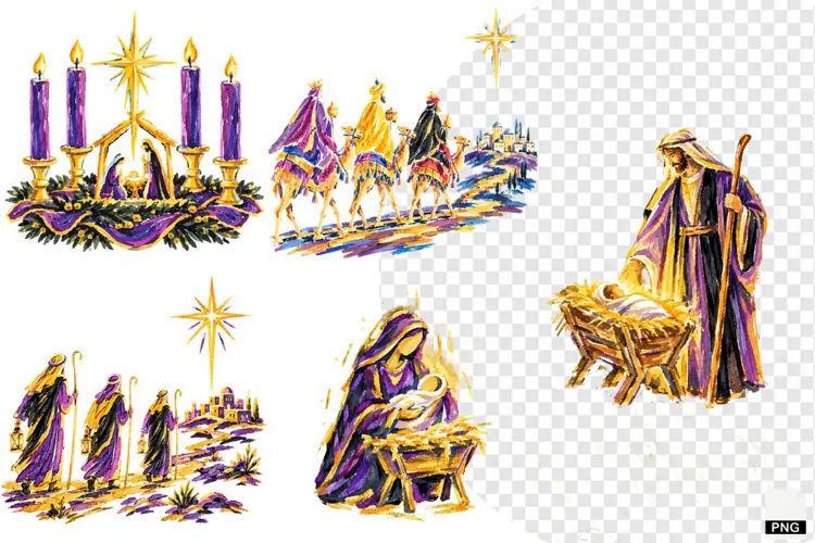Christmas Nativity Clipart