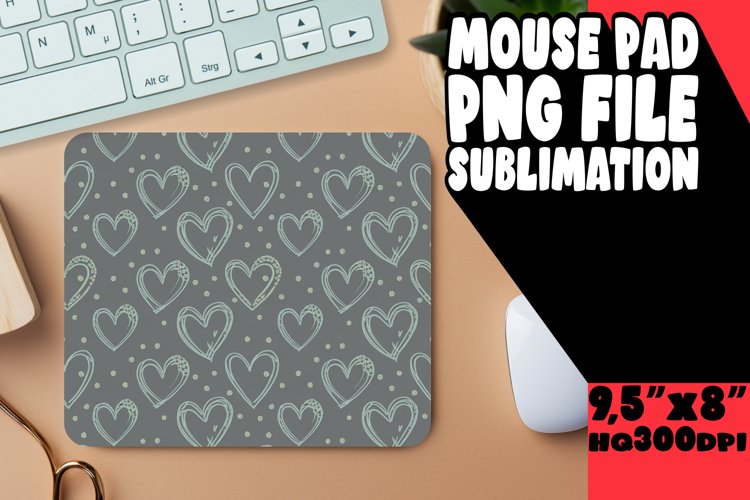 Cozy Desk Mat Ideas for Kids, Heart example image 1