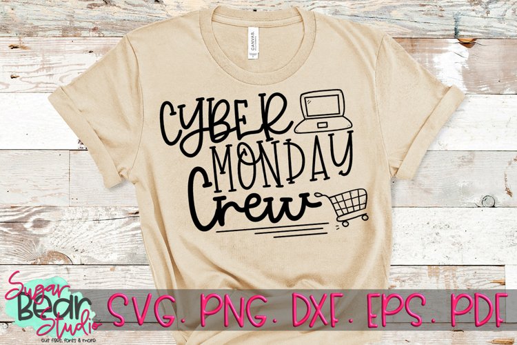Cyber Monday Crew - A Cyber Monday SVG example image 1