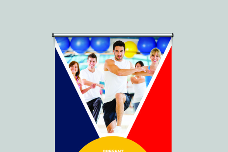 Rollup Banner Psd example image 1